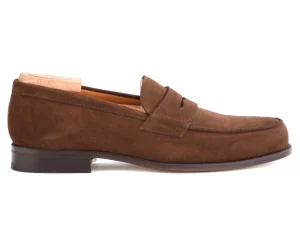 Bexley Mocassins*Mocassin Homme Wembley Classic Velours Havane