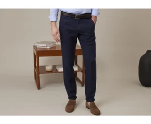 Bexley Coupe Ajustée*Pantalon Chino Homme Kylson Navy