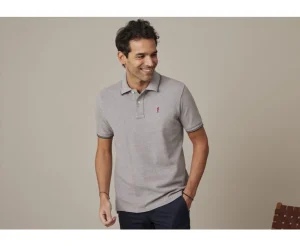 Bexley Polos Coupe Ajustée*Polo Homme Adney Gris Chine Et Navy