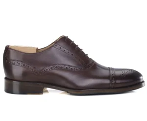 Bexley Richelieus*Richelieu Homme Semelle Cuir Avec Patin - Hilcott Patin | Chocolat Patine