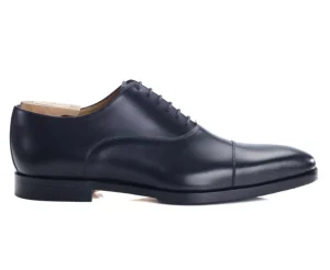 Bexley Richelieus*Richelieu Homme Semelle Cuir Avec Patin Gomme Spezia Ii Patin Noir Patine